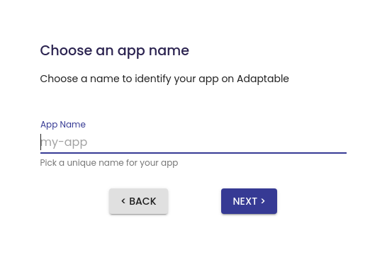 Choosing an app name