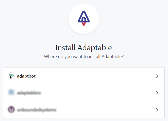 Install Adaptable on GitHub